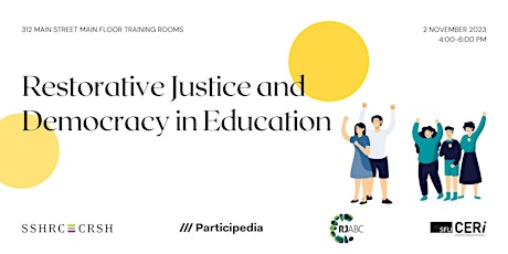 Restorative Justice and Democracy in Education primary image