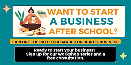Imagem principal do evento Open Info Hours: Pathways to Barber and Beauty Business