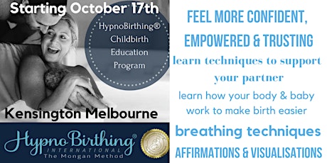 HypnoBirthing class October primary image