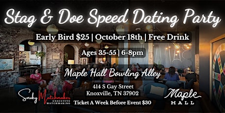 Stag And Doe Speed Dating Party in October! primary image