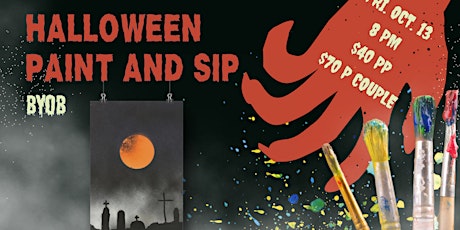 BYOB Halloween Paint & Sip primary image