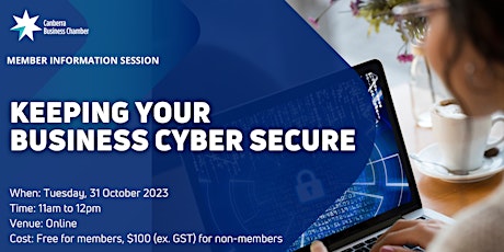 Member Information Session - Cyber Security primary image