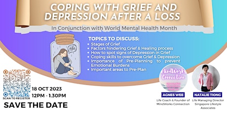 Coping with Grief and Depression after a Loss primary image