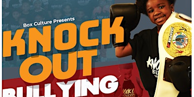 Imagem principal do evento |  **KNOCK OUT BULLYING  |  Free Youth Boxing Camp**