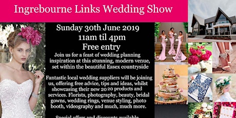 Ingrebourne Links, Rainham, Essex, wedding fair Exhibition primary image