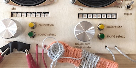 E-Stitches Bristol 14th May - Exploring the use of E-textile sensors to control sounds with Lucie Hernandez  primary image