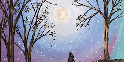 Immagine principale di Talking to the Moon - Paint and Sip by Classpop!™ 