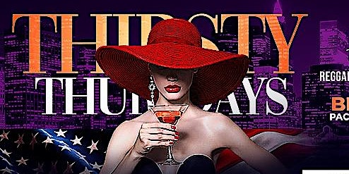 Imagem principal do evento Thirsty Thursdays - Best Happy Hour on Thursdays