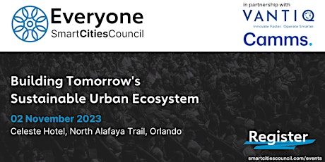 Imagem principal do evento Smart Cities Council Central Florida Summit: Building Tomorrow's Ecosystem