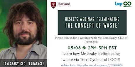 HESEC Webinar: "Eliminating the Concept of Waste" primary image