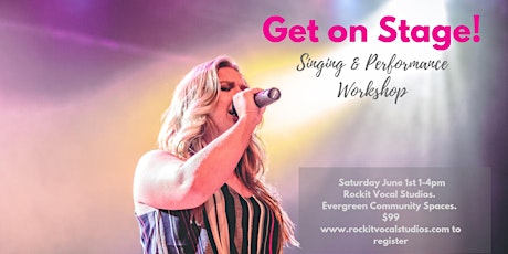 Get On Stage! Singing & Performance Workshop primary image