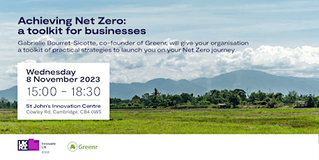 Achieving Net Zero: a toolkit for businesses primary image