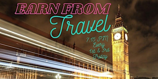 Image principale de Earn From Travel - London, U.K.