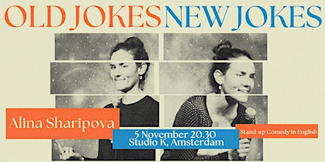 Primaire afbeelding van OLD JOKES NEW JOKES - Standup Comedy in English - Amsterdam