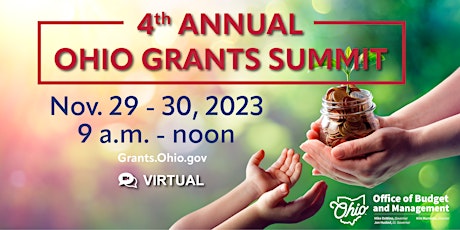 Imagem principal do evento 2023 Ohio Grants Summit - Day One