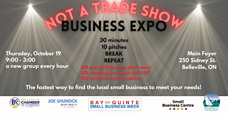 Not a Trade Show - Business Expo primary image