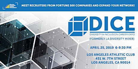 Sponsors for 2019 Diversity & Inclusion Career Expo (Formerly LA Diversity Mixer) primary image