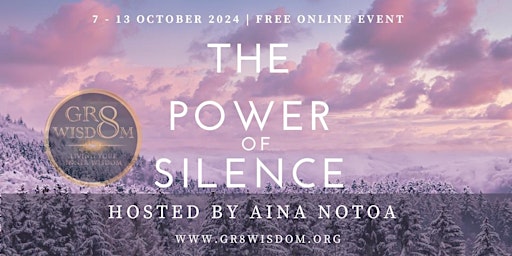 Imagem principal do evento The Power of Silence 2024 | Online Fasting
