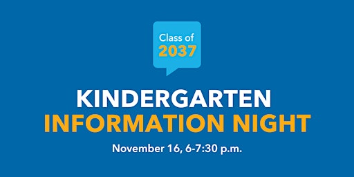 Hopkins Kindergarten Information Night primary image