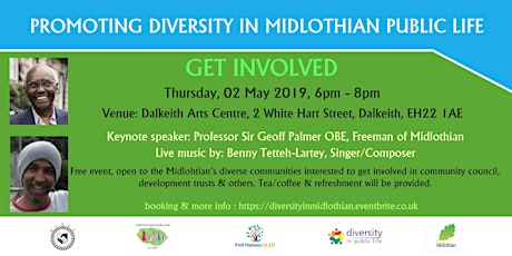 Diversity in Midlothian Public Life - Get Involved  primary image