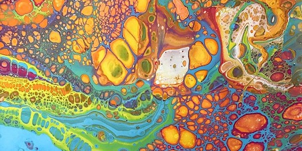 Acrylic Pouring Medium Paint and Sip Brisbane 15.6.19