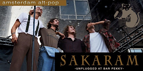 Primaire afbeelding van Sakaram  UNPLUGGED Amsterdam ALT-POP Concert
