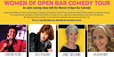 The Women of Open Bar Comedy Tour