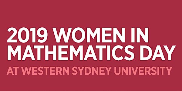 2019 Women in Mathematics Day