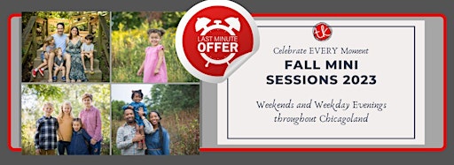 Collection image for LAST MINUTE FALL MINI SESSIONS 2023