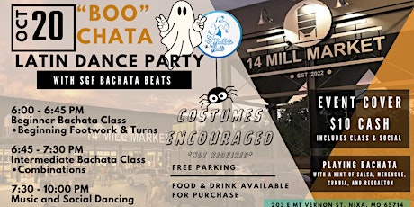 "Boo"chata Latin Dance Party! primary image