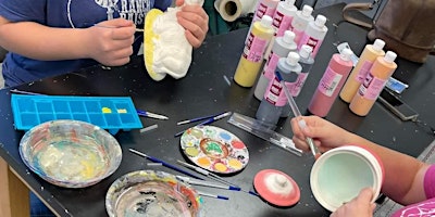 Hauptbild für Friday Fun Night: Pottery Painting with Pals