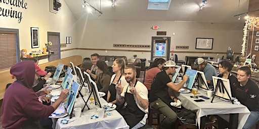Paint Night at the Brewery- Rain Shower