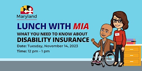 Lunch with MIA: What You Need to Know About Disability Insurance primary image