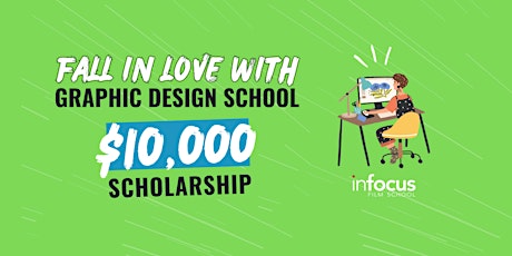 Imagem principal de $10,000 Graphic Design Scholarship Info Session + Sample Class (Online)
