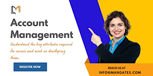 Image principale de Account Management 1 Day Training in Victoria