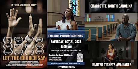 Let the Church Say FREE VIP Screening & Fundraiser primary image