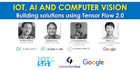 IoT, AI and Computer Vision: Building solutions using Tensor Flow 2.0, with Google primary image