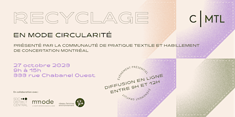 EN MODE CIRCULARITÉ : Recyclage primary image