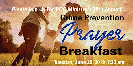 2019 POC Ministry Crime Prevention Breakfast primary image