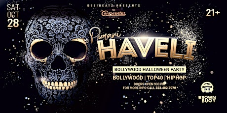 PURANI HAVELI - A Bollywood Halloween Party primary image