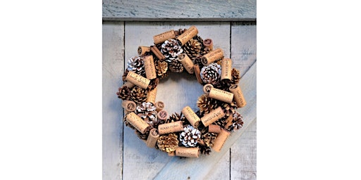Image principale de NEW VENUE! Warr King Wines, Woodinville- Wine Cork Wreath