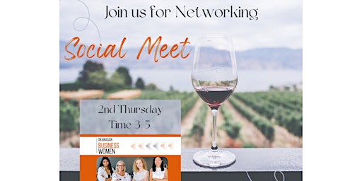 Primaire afbeelding van Okanagan Business Women Social Meet