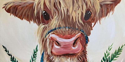 Hauptbild für Furry Highland Cow - Paint and Sip by Classpop!™