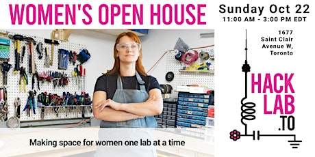 Primaire afbeelding van HackLab.to Women's Open House