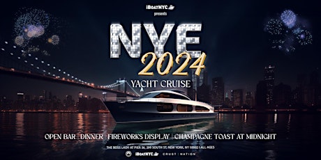 Hauptbild für New York New Year's Eve Fireworks Party Cruise 2024