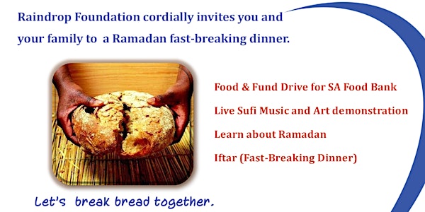 Ramadan Iftar Dinner - Thursday May 30th - Registration Required