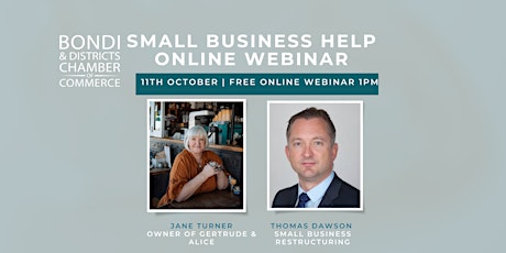 Webinar: Small Business Help primary image