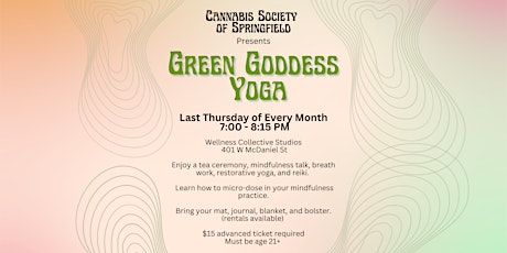 Green Goddess Yoga October 26th primary image