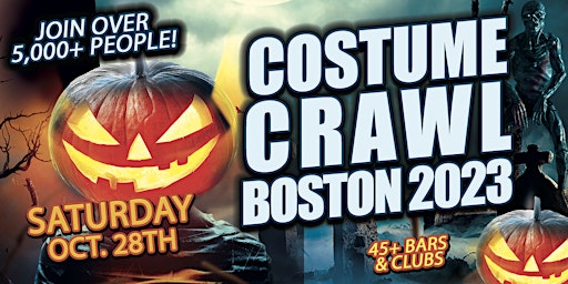 Costume Crawl Boston - Halloween 2023 Bar Crawl primary image