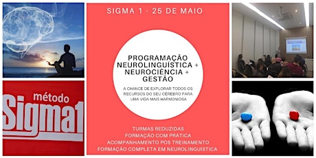 Imagem principal do evento SIGMA 1 - programação neurolinguística + neurociência + gestão